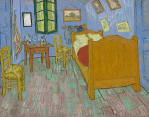 De slaapkamer door Vincent van Gogh