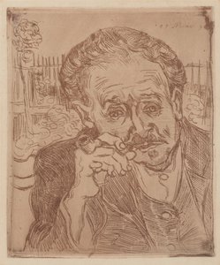 De man met de pijp: Portret van dokter Gachet door Vincent van Gogh