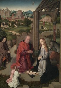 De geboorte van Christus door Vincent van Gogh