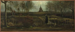 De pastorie tuin in Nuenen in de lente