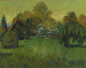 De tuin van de dichter, 1888 door Vincent van Gogh