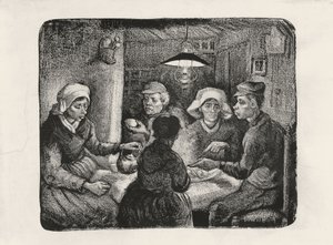De Aardappeleters door Vincent van Gogh