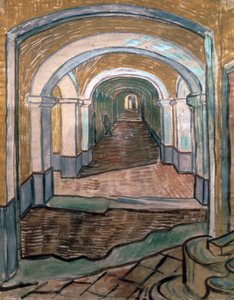 Vestibule van het asiel, 1889