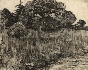 Huilende boom, 1889 door Vincent van Gogh