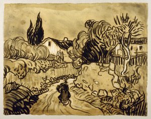 Landschap van Auvers (1890)