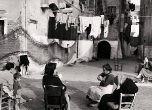 Straat van Chioggia (zwart-wit foto) door Vincenzo Balocchi