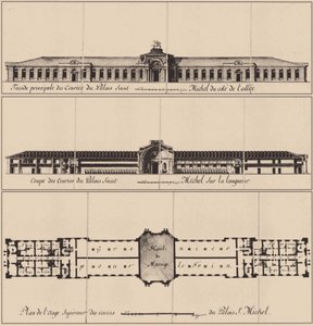 Sint-Michaëls Kasteel in Sint-Petersburg, 1797 door Vincenzo Brenna