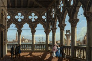 Venetië - Loggia van het Dogepaleis