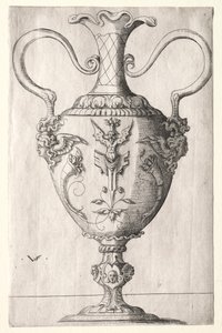 Ontwerp voor een vaas door Virgilius Solis