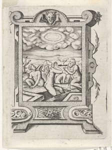 Opstanding der doden door Virgilius Solis