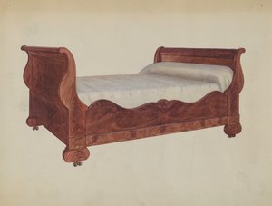 Tweepersoonsbed door Virginia Kennady