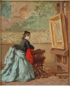 In het atelier