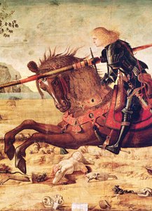 Detail (Sint Joris doodt de draak, ca. 1502-07)