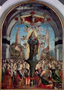 Verheerlijking van St. Ursula en haar metgezellen door Vittore Carpaccio