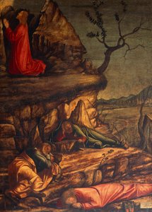 Jezus in de Tuin van Getsemane of Gebed in de Tuin