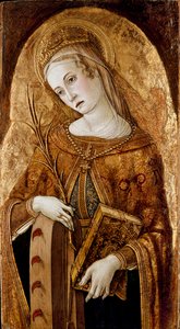 St. Catharina van Alexandrië, vroege jaren 1490