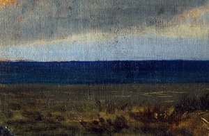 Blauwe luchten boven zee, door Vittorio Avondo door Vittorio Avondo