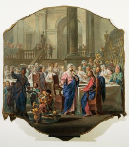 Bruiloft te Kana door Vittorio Maria Bigari