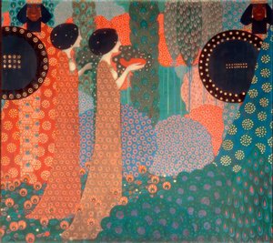 De prinsessen en de krijgers door Vittorio Zecchin