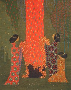 Mystieke ontmoeting door Vittorio Zecchin