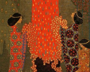 Mystieke ontmoeting door Vittorio Zecchin
