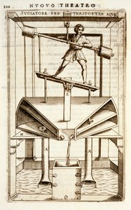 Hydraulische Pomp voor Waterverplaatsing, 1607 door Vittorio Zonca