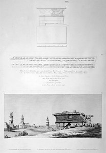 Apollinopolis Magna Edfu Tempel, Egypte, 1802