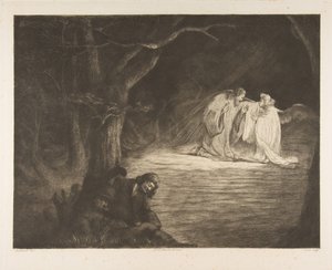 Christus op de Olijfberg, laat 18e-begin 19e eeuw