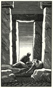 Illustratie voor Tess Of The D’Urbervilles door Thomas Hardy door Vivien Gribble