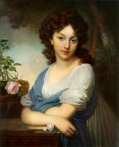 Portret van Yelena Alexandrovna Naryshkina, 1799, 1965