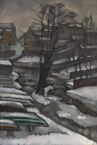 Sint-Petersburg in de winter door Daniel Vladimir Baranoff Rossine