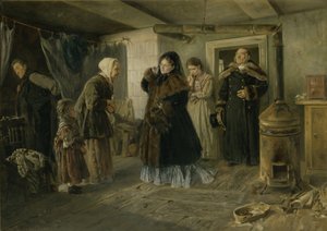 Filantropen, 1874 door Vladimir Egorovic Makovsky