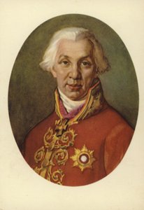 Gavrila Derzhavin, Russische dichter door Vladimir Lukich Borovikovsky