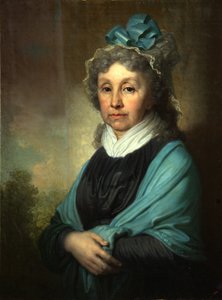 Portret van Anna Sergeyevna Bezobrazova