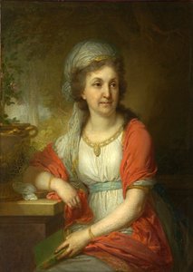 Portret van Gravin Yekaterina Alexeyevna Musina-Pushkina, 1797