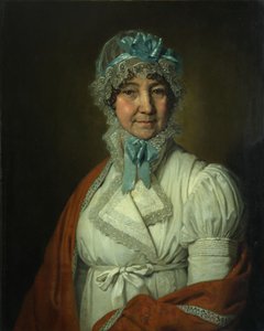 Portret van Nadezhda Ivanovna Dubovitskaya, 1809