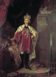 Portret van Paul I, 1800