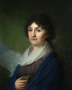 Portret van Yekaterina Nikolayevna Davydova