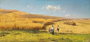 Oogst in Oekraïne, 1880