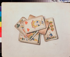 Speelkaarten, stilleven