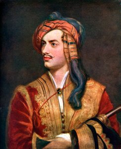 George Gordon, zesde baron Byron door WA Mansell and Co