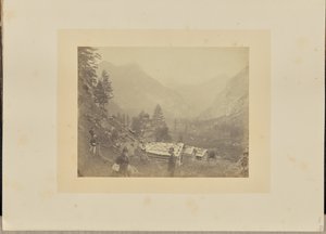 Op de Col de Fedaia, Venetië door W.D. Howard and F.H. Lloyd
