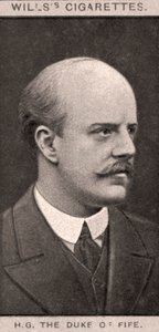 H.G De Hertog van Fife, 1908 door WD and HO Wills