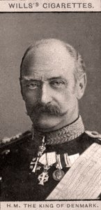 Z.M. De Koning van Denemarken, 1908 door WD and HO Wills