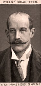 Z.K.H. Prins George van Griekenland, 1908 door WD and HO Wills