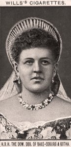 H.K.H., De Dow, DSS. Van Saksen-Coburg en Gotha, 1908