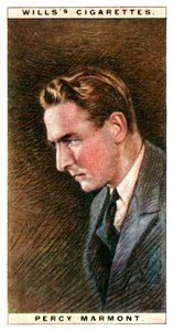 Percy Marmont, Engelse acteur, 1928 door WD and HO Wills