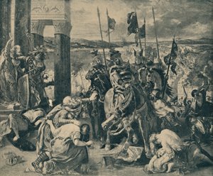 Kruisvaarders betreden Constantinopel, 1840, 1935