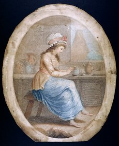 Het Staffordshire Meisje, eind 18e-begin 19e eeuw