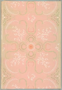 Plafondpapier door W. Campbell and Co.